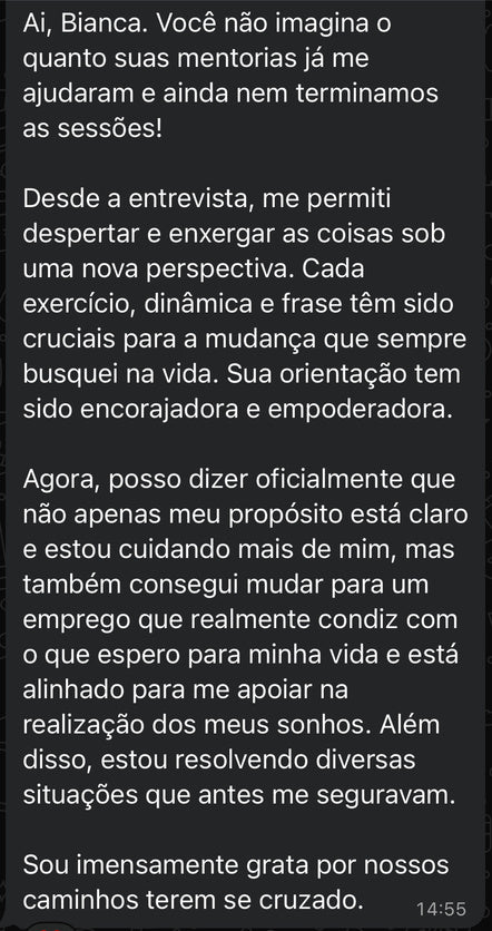 Depoimento de cliente da Mentoria Despertar Sistêmico