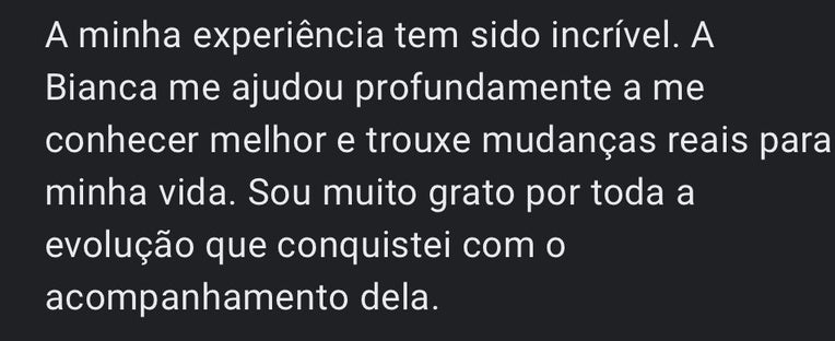 Depoimento de cliente da Mentoria Despertar Sistêmico